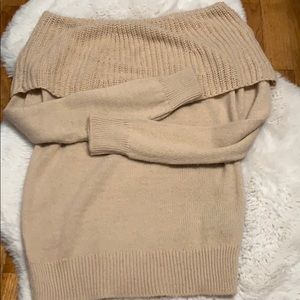H&M off the shoulder sweater